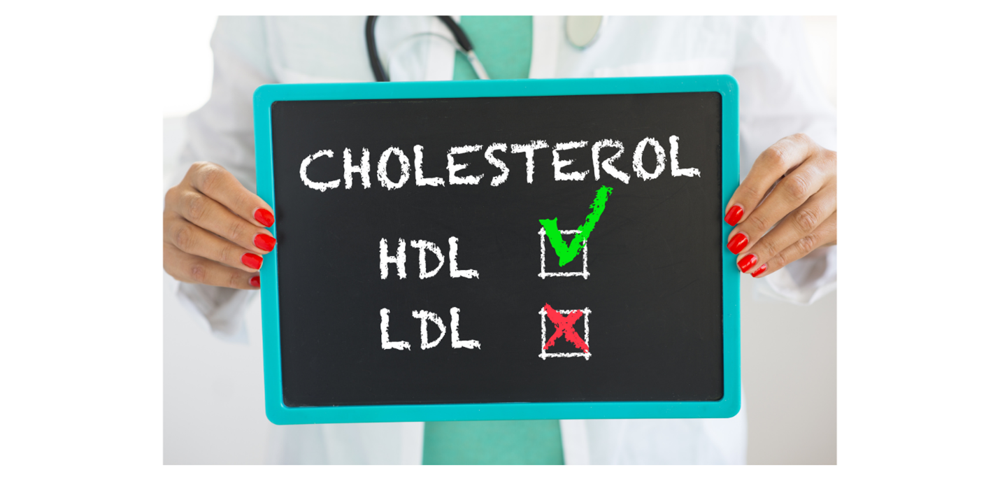 2 The difference between good cholesterol (HDL) and bad cholesterol (LDL).