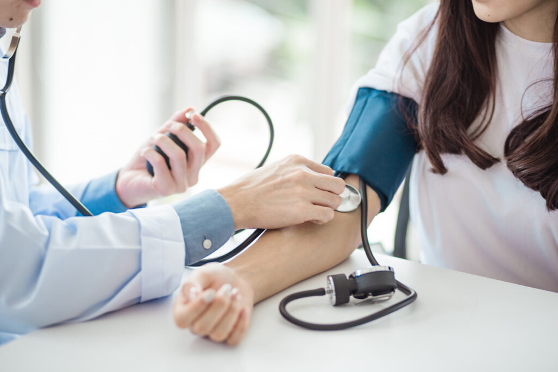 Visit a doctor today to reduce your risk of high blood pressure.