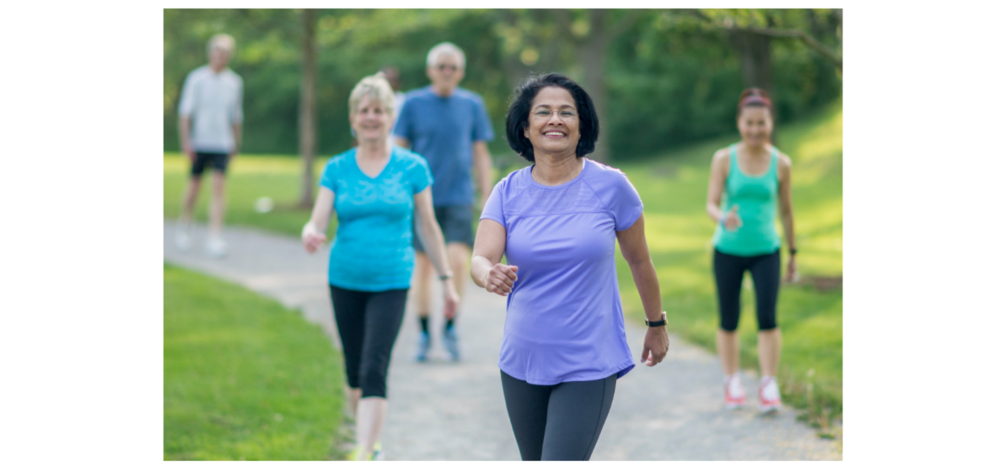 Walking can benefit your health and well-being. 