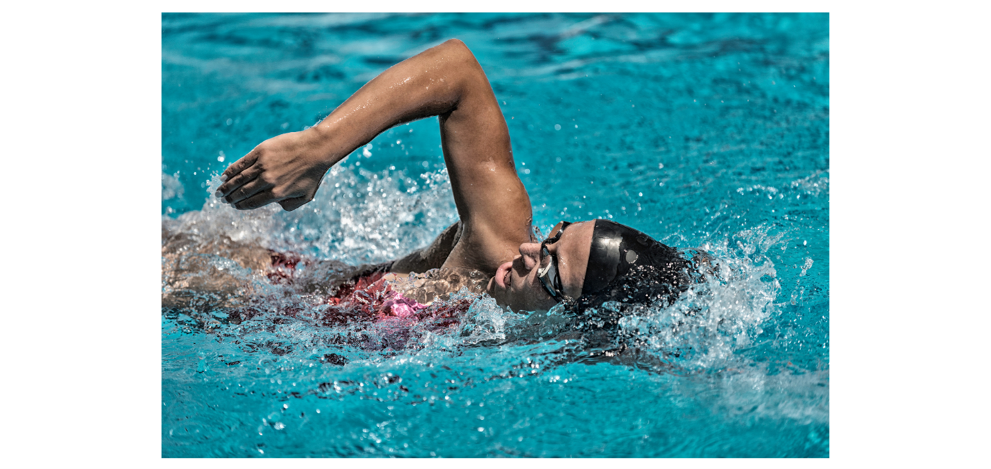 Swimming is a way to gradually lower your blood pressure.